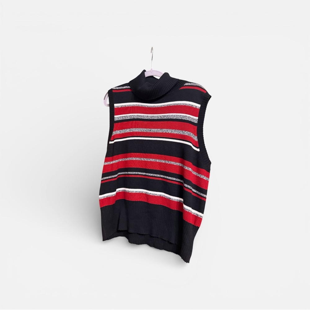 Outfit Jpr XL Striped Sleeveless Sweater Size XL